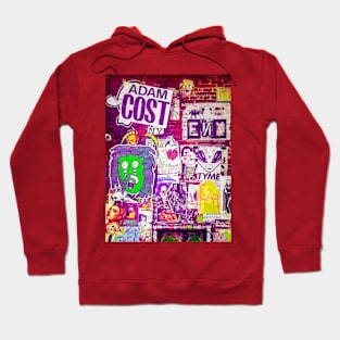 Graffiti Sticker NYC Street Pop Art Hoodie